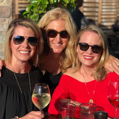 wine tasting with traveling vineyard